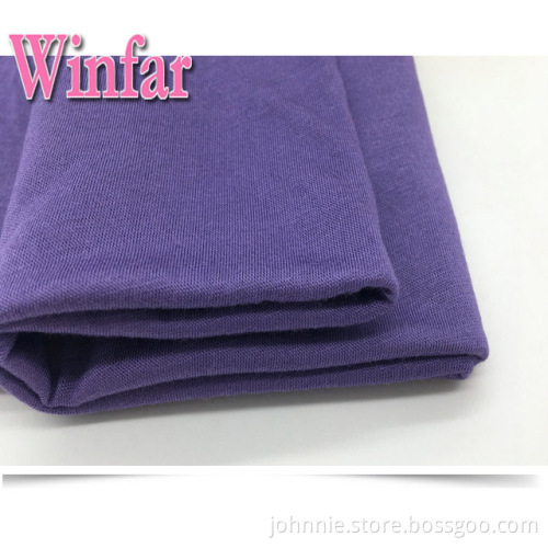 Viscose Knit  95% Rayon 5% Spandex Fabric